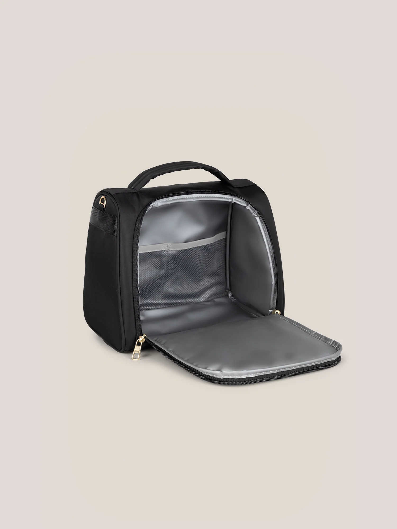 Insulated Bottle Bag - Black - Image 4